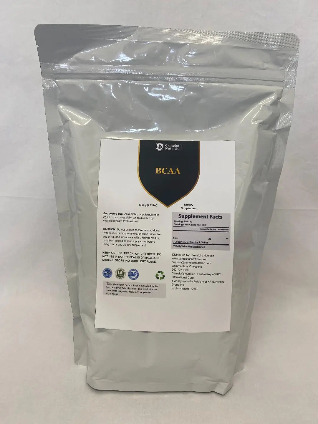 BCAA 1000g Camelot's Nutrition