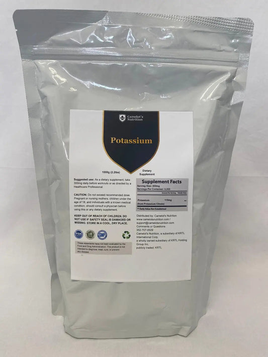 Potassium 1000g Camelot's Nutrition