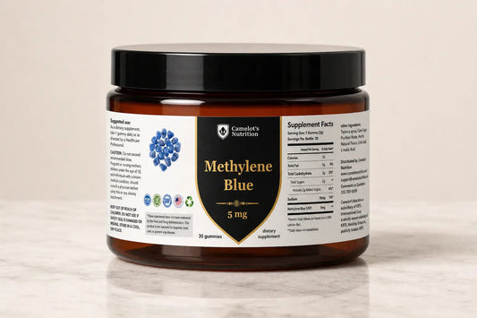 Methylene Blue Gummies 5mg 30 Count Camelot's Nutrition